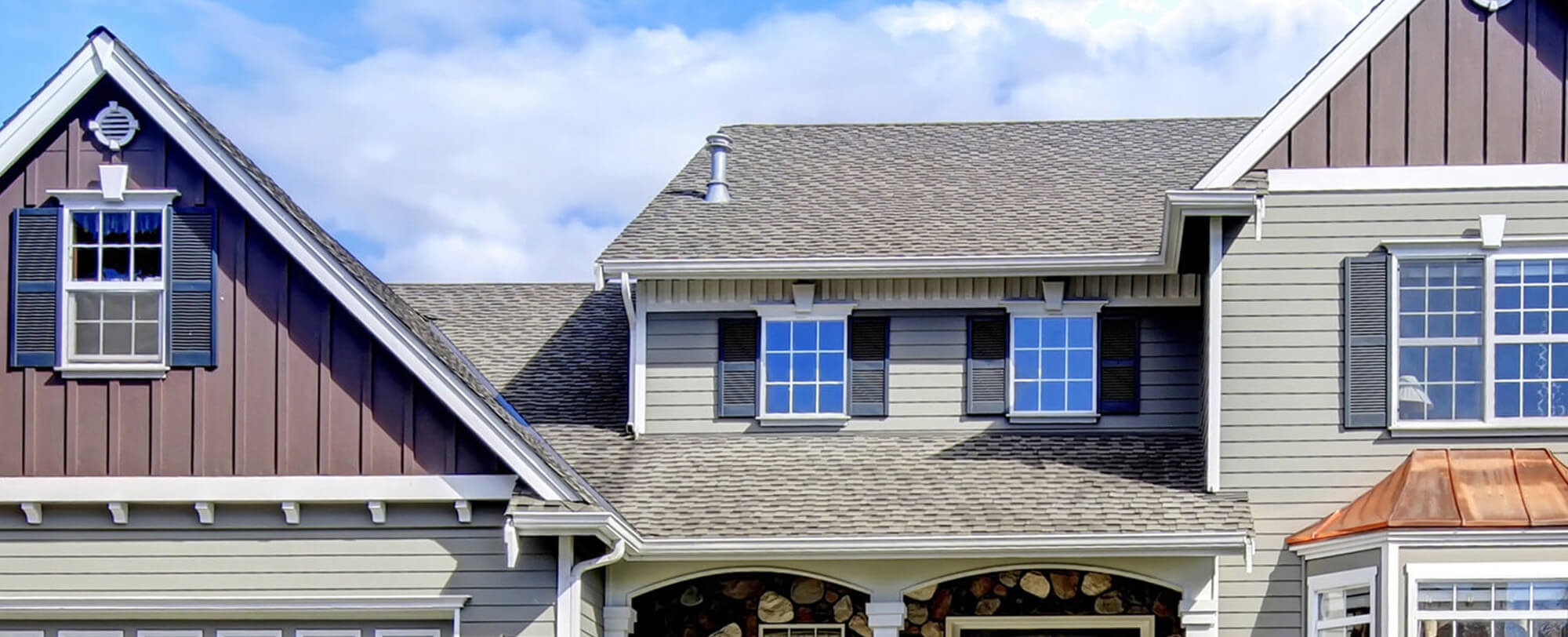 new roof installed on a home in Hingham, MA