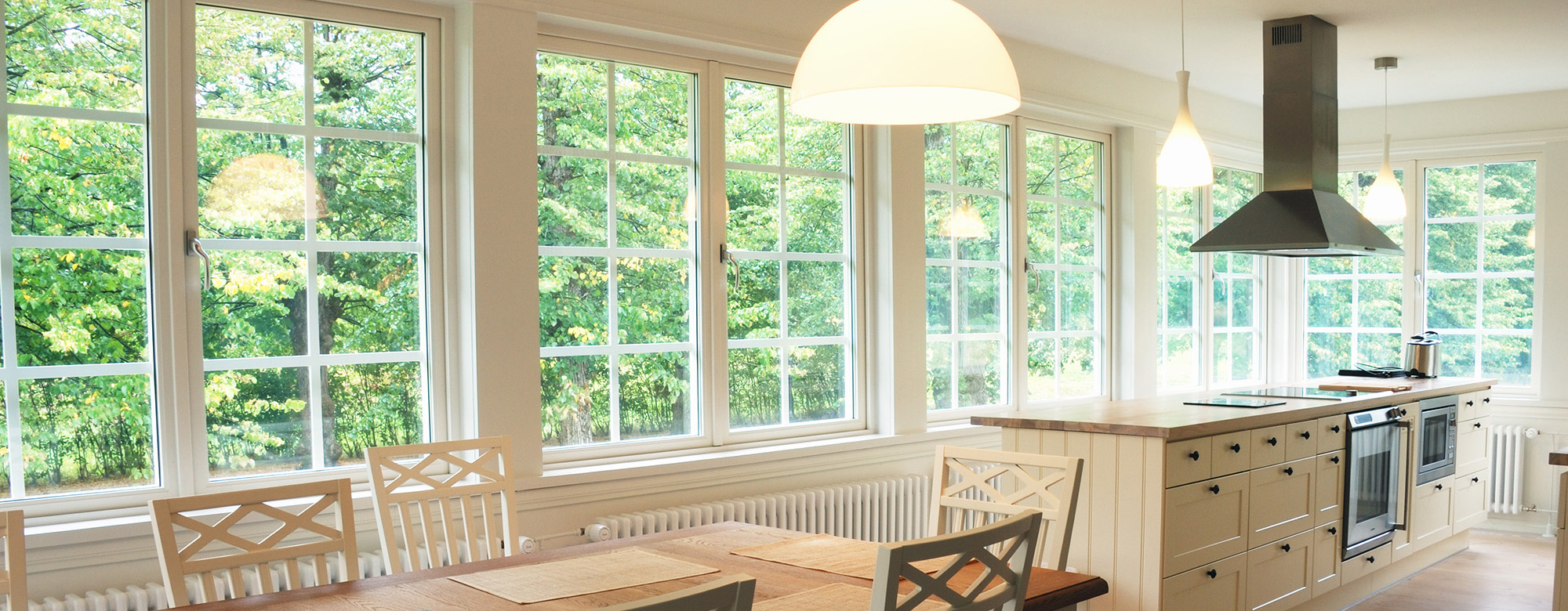 windows shown on a home in Boston