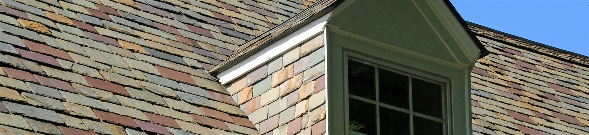 slate roofing installed by our slate roofing contractors in Westwood