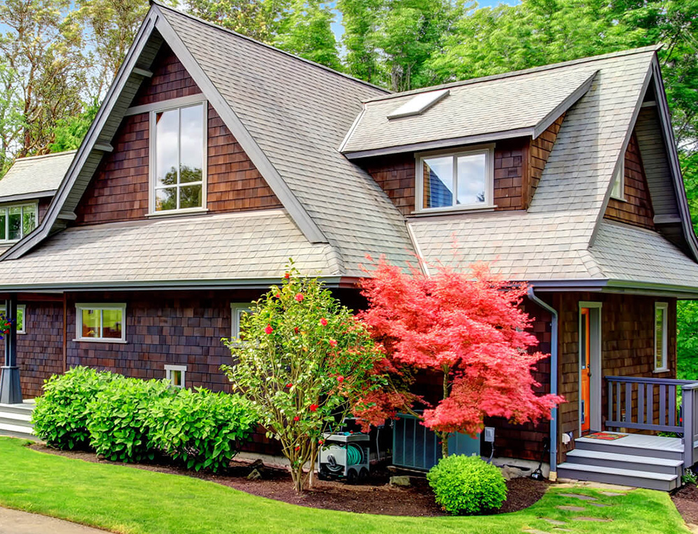 roof replacement completed by roofing contractors in Hudson, MA