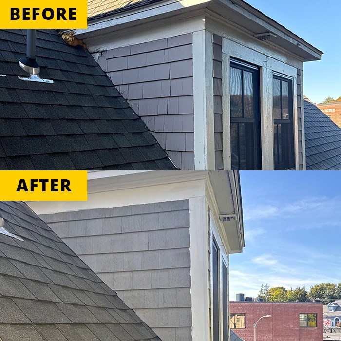 pictures of new siding in massachusetts