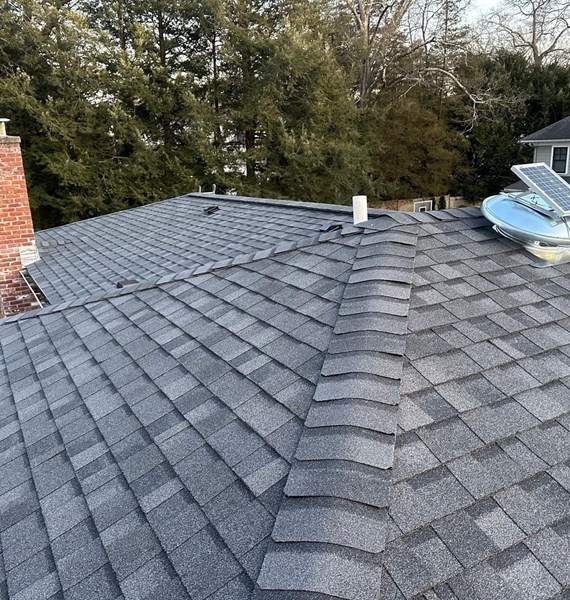 roof replaced by our roofers in Massachusetts