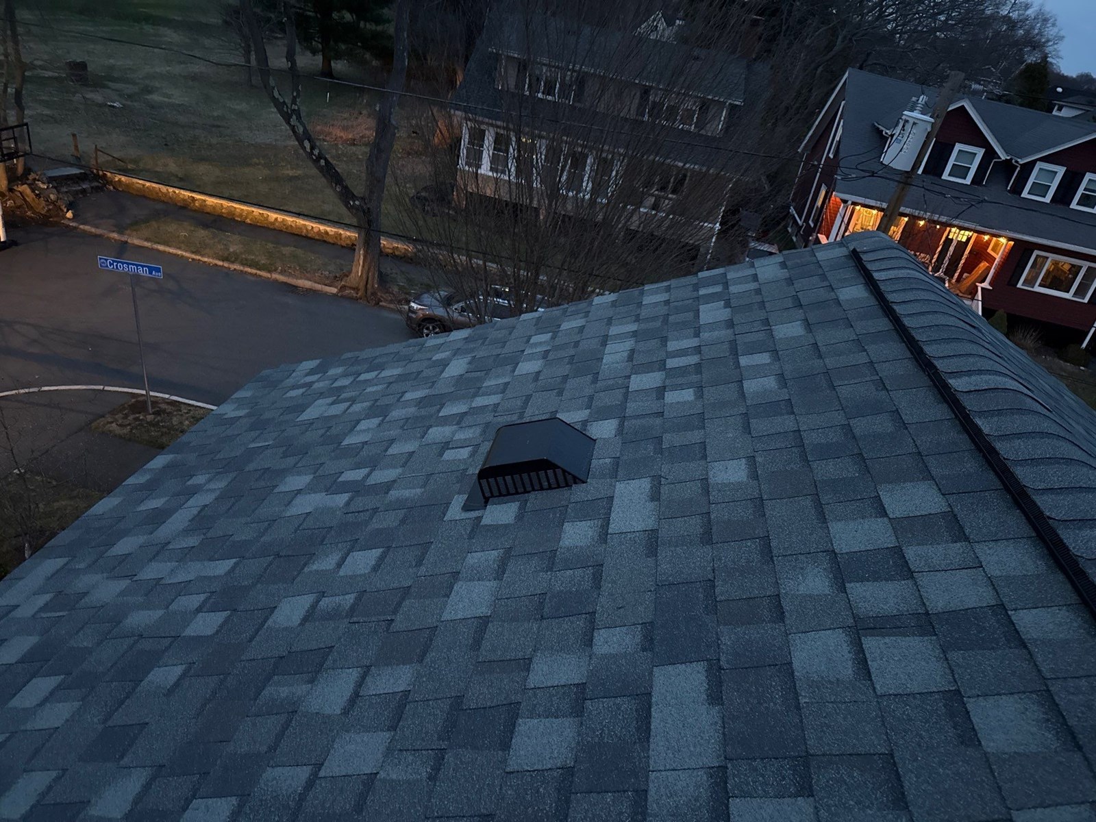 roof installed by our roofing contractors in Massachusetts