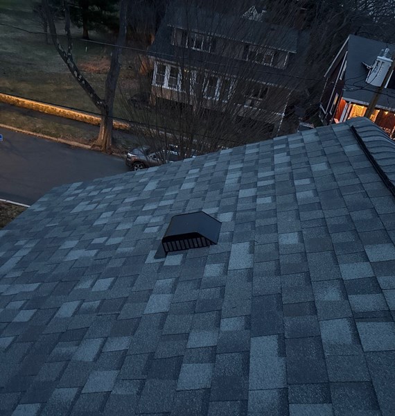 roof installed by our roofing contractors in Massachusetts