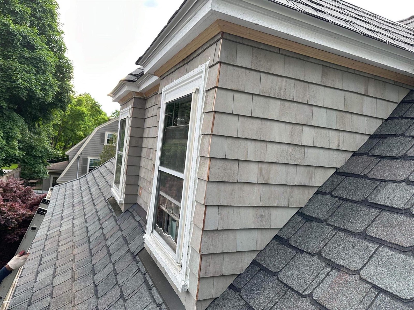 siding repaired by our contractors in Massachusetts