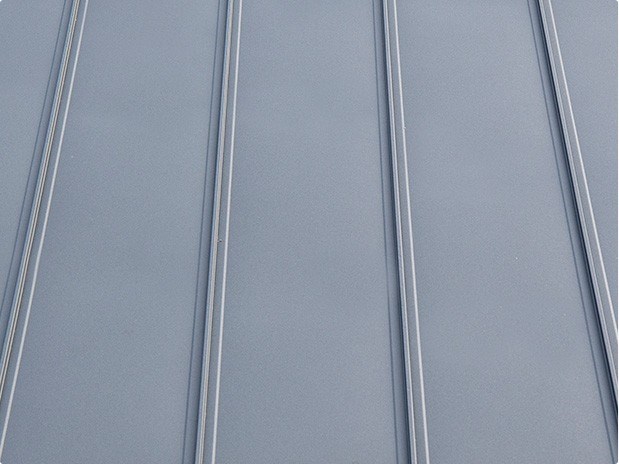standard seam metal roofing installation in Westwood