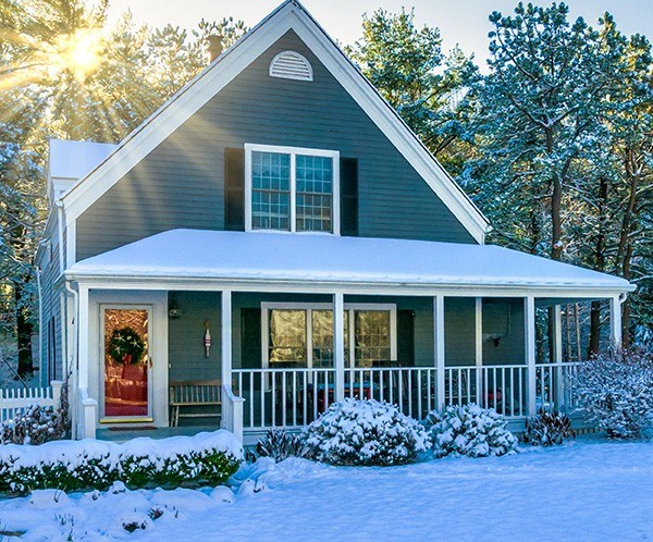 home in westwood ma needing snow removal