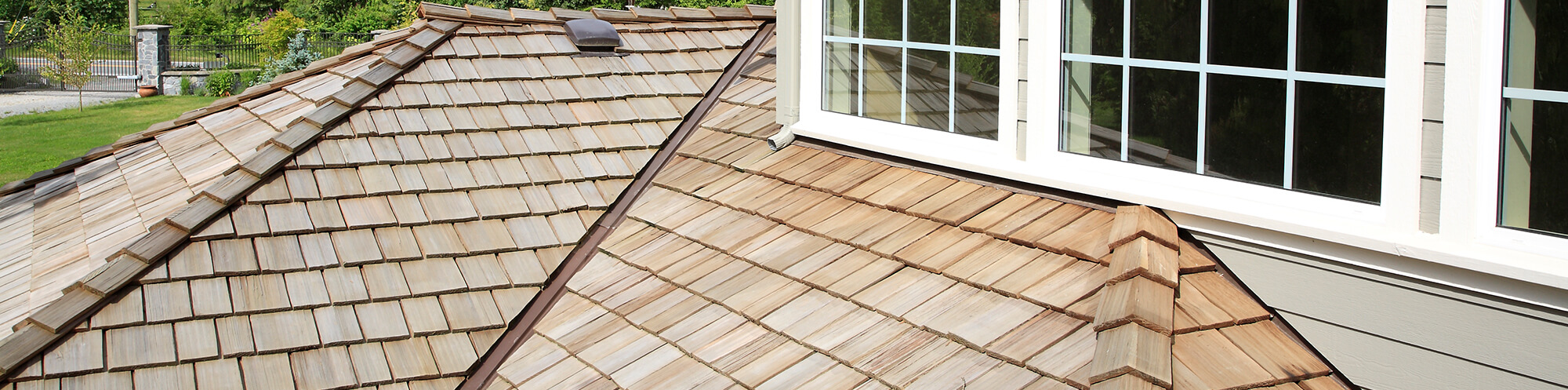 cedar shake roofing installation in westwood