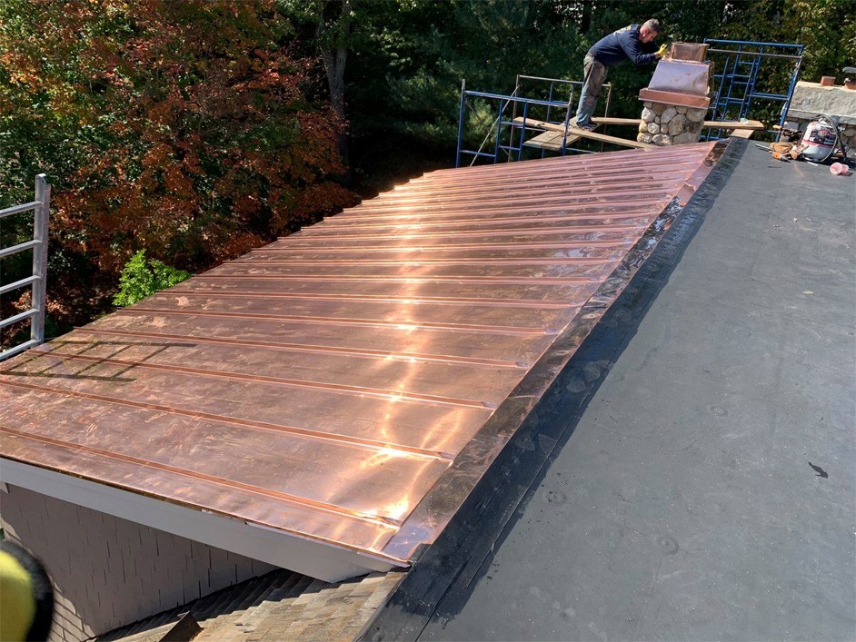 copper roof that got financing in westwood