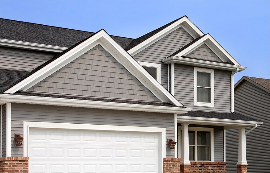 home that received siding repair services in westwood