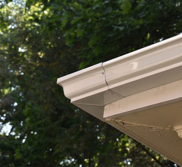 gutter system installed in massachusetts